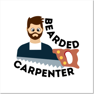 Bearded Carpenter Posters and Art